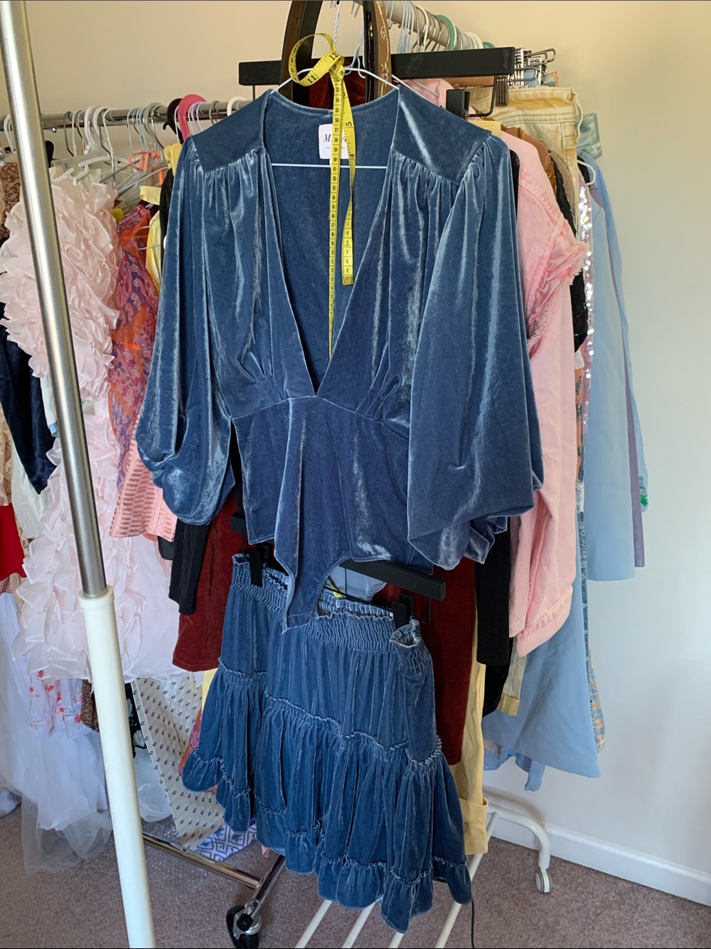 NWOT Misa Top and Skirt Set